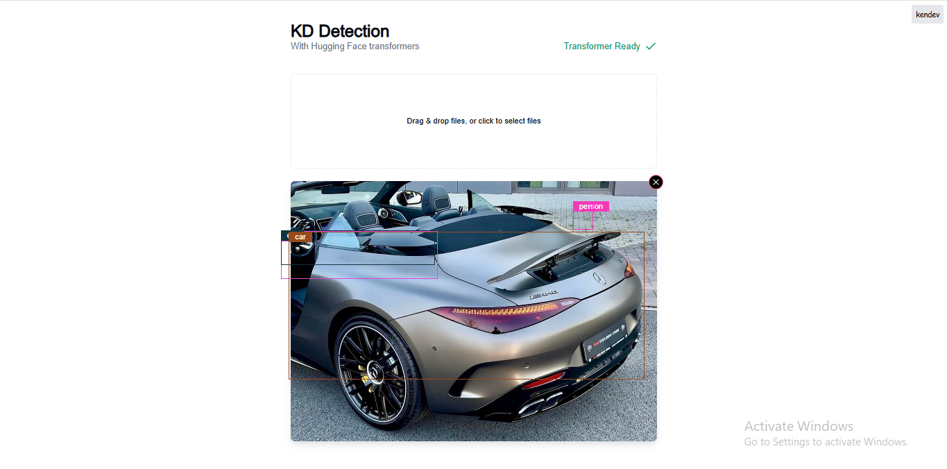 KD-Detector Application