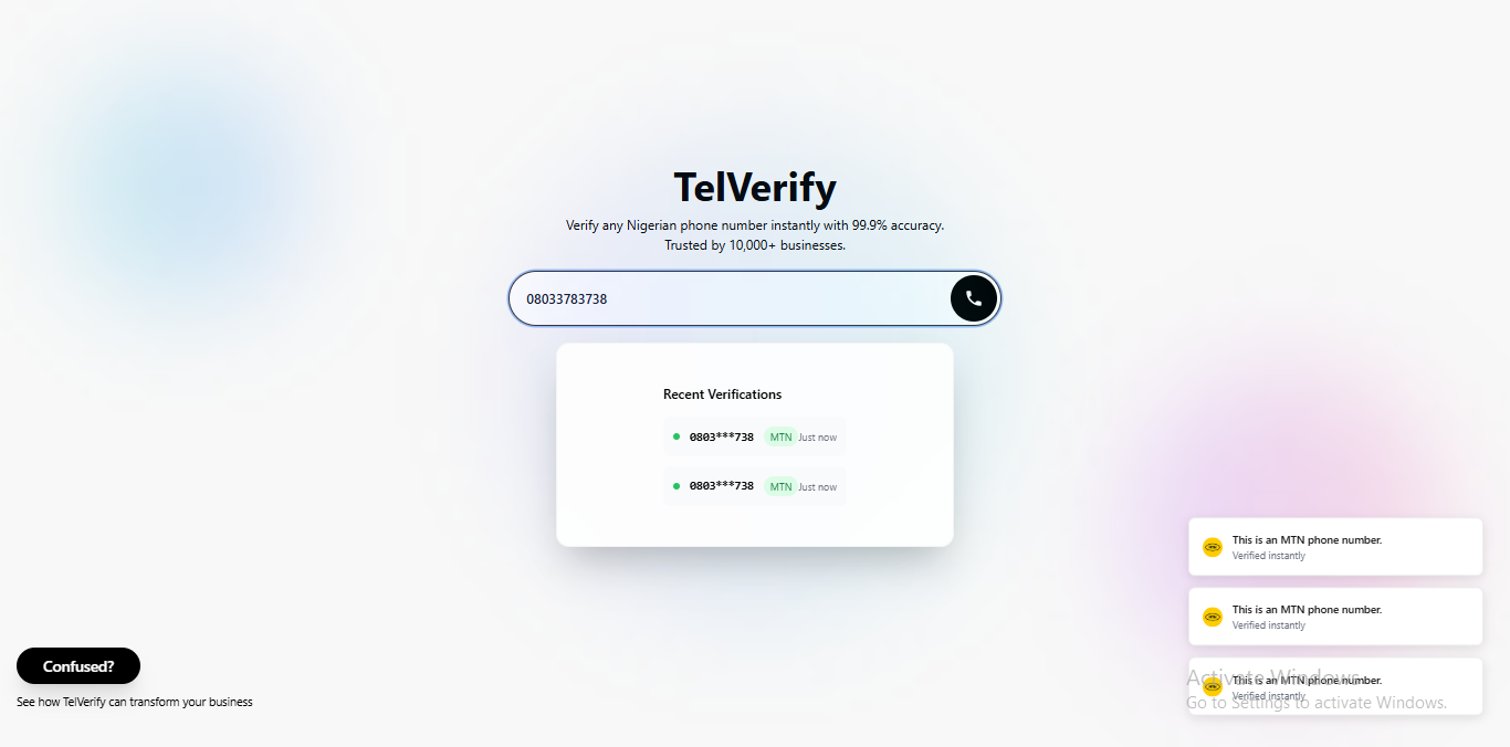 Tel-Verify