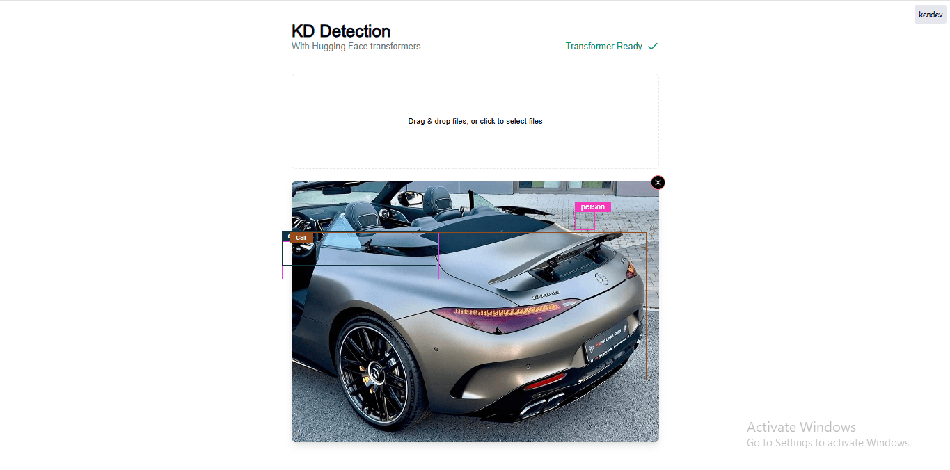 KD-Detector Application